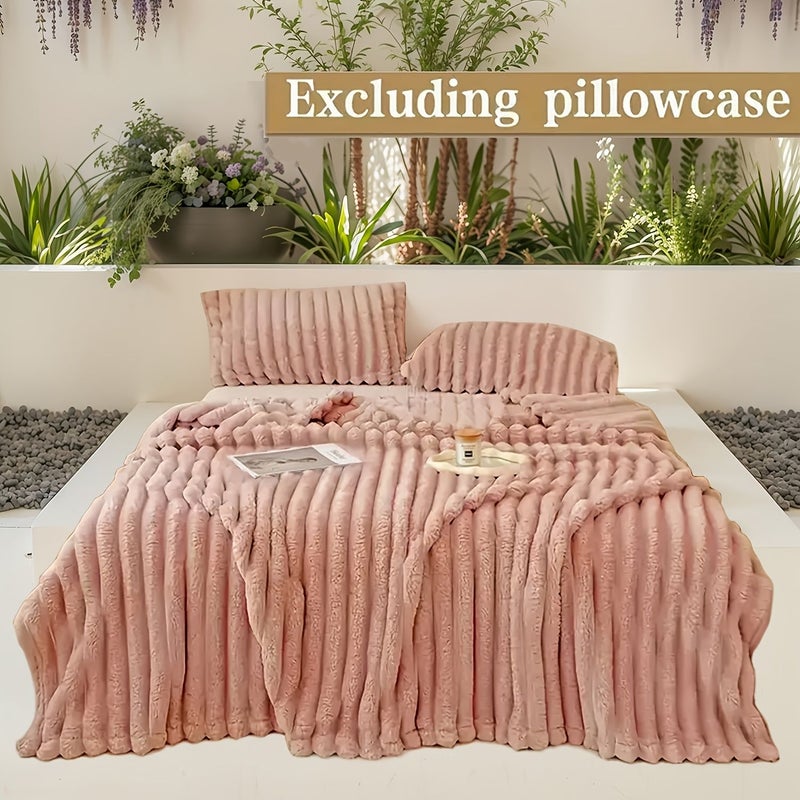 Heavy Duty Ultra Soft Plush Throw Blanket Star Gray 47.64x79.13 Inch All Season Bedding for RV Camper Home Neutral Tone Polyester - Image 5