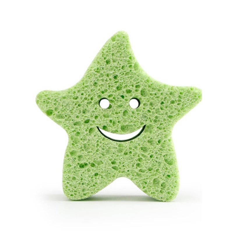 Zikra 4 Pack Premium Bath Sponge, Bath Foam Rub Shower Sponge, Soft Cotton Scrubber Bath Brush Rubbing Towel for Toddler Infant Newborn Great for Sensitive Skin - Image 4