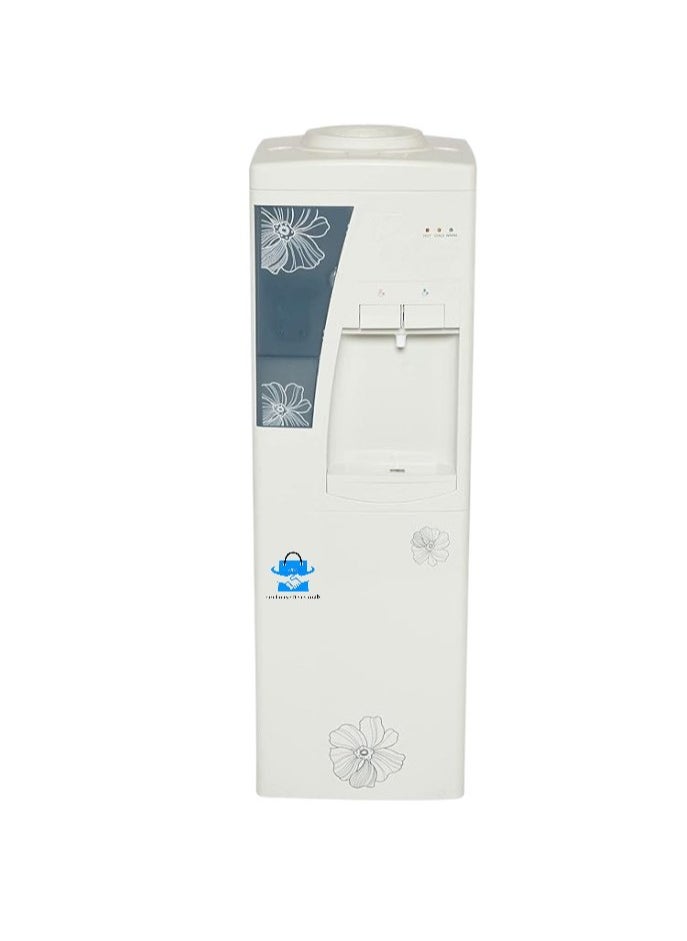 WDA WDA Top Loading Hot & Cold Water Dispenser with 16L Storage Refrigerator | High-Efficiency Compressor Cooling | Anti-Bacterial Stainless-Steel Tank | Low Noise | Paper Cup Storage WDA-SJYTD-11C  - Image 1
