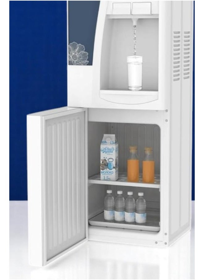 WDA WDA Top Loading Hot & Cold Water Dispenser with 16L Storage Refrigerator | High-Efficiency Compressor Cooling | Anti-Bacterial Stainless-Steel Tank | Low Noise | Paper Cup Storage WDA-SJYTD-11C  - Image 3