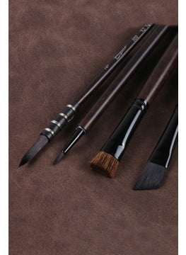 Vox Art Squirrel Bristle Artist Brush Set of 10 Brushes + Carrying Bag Gift  - Image 4