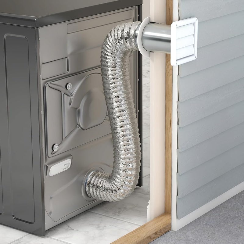 KNP 4-inch Aluminum Rigid Flexible Duct is an ideal solution for a variety of ventilation and ducting applications. - Image 3