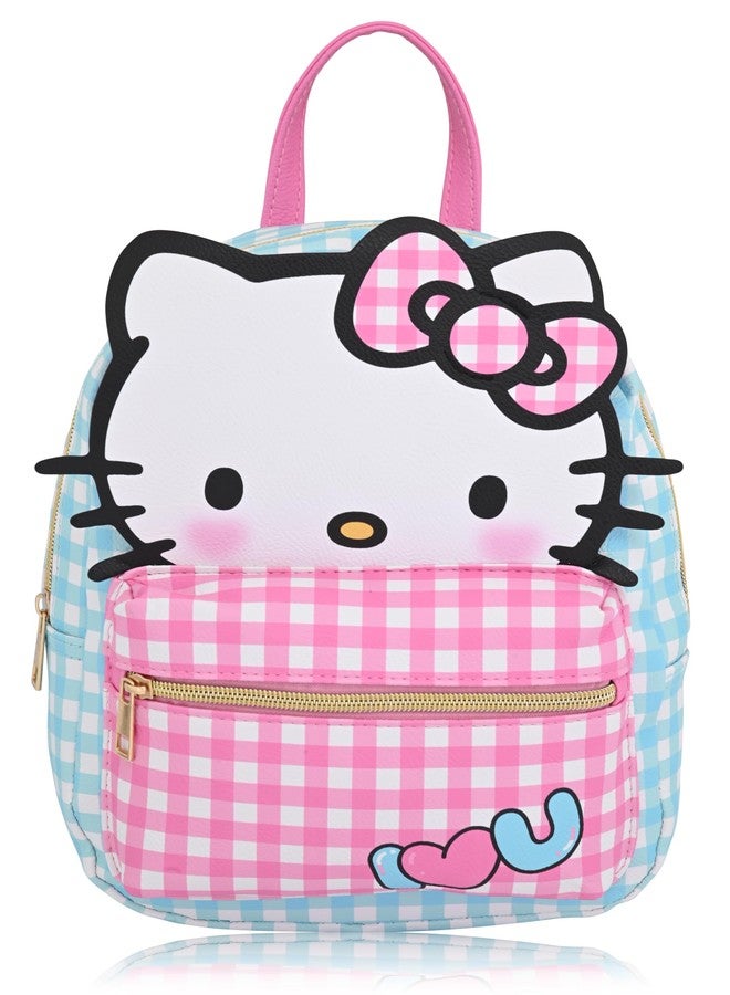 Fast Forward Sanrio Hello Kitty Backpack for Women, Men, Unisex | Cute PU Leather 10" Mini Backpack Purse | Hello Kitty Bag & Accessories - Image 1