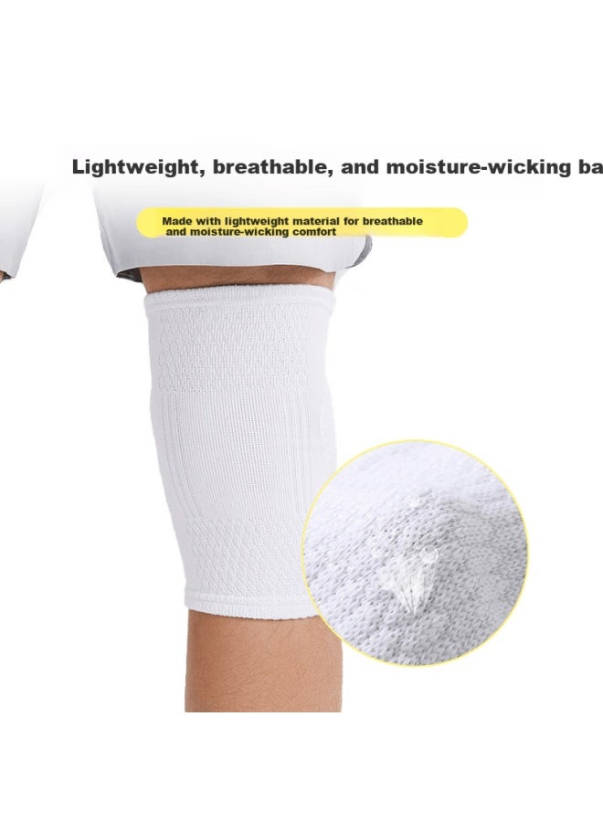 DM D&m Professional Volleyball Knee Pad, 6-segment Padded Protective Guard, Anti-collision And Anti-fall, Goalkeeper, Black, Single Piece - Image 3