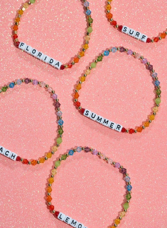 DoDoBeads 700 Pcs Small Letter Beads, 5 * 5 Tiny Square Letter Beads for Bracelet Making, Mini White Letter Beads for Jewelry Making, Small Beads fro Bracelets Necklaces Crafts Making - Image 4