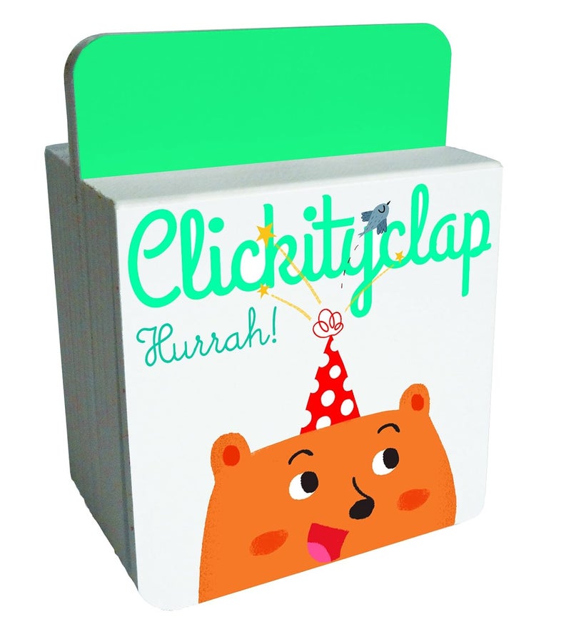 Clickityclap Hurrah Board Book by Yoyo Books - 3 June 2016