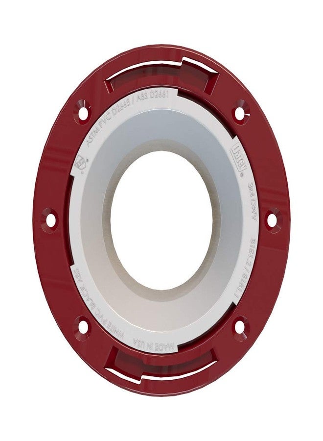 Oatey 3 in. or 4 in. PVC Closet Flange with Metal Ring without Test Cap - Image 1