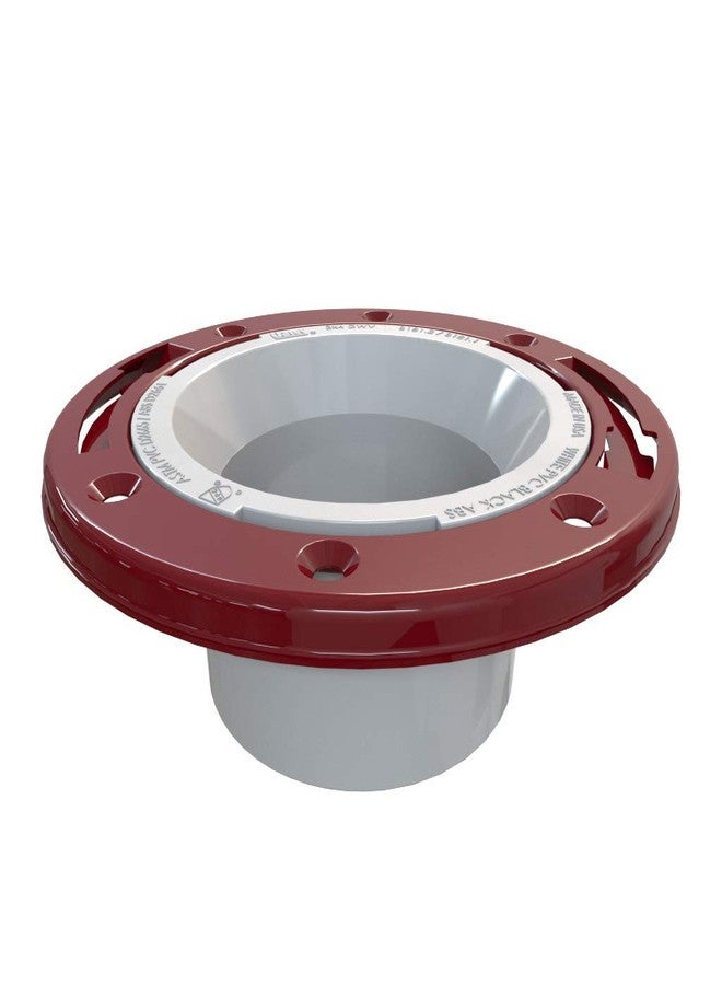 Oatey 3 in. or 4 in. PVC Closet Flange with Metal Ring without Test Cap - Image 3