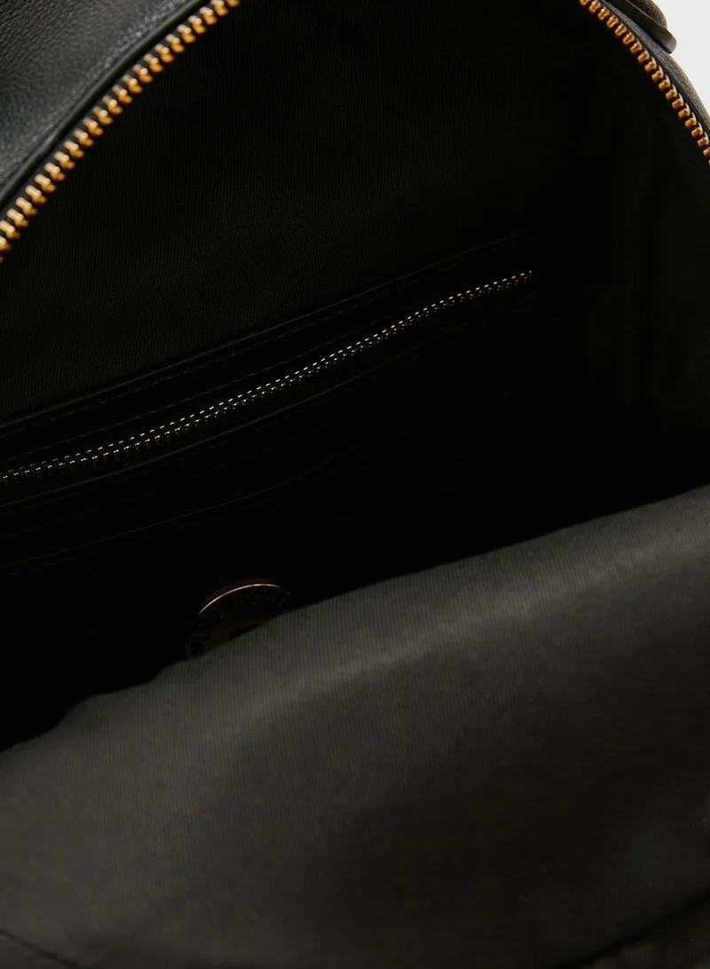 Love Moschino Logo Detailed Backpack