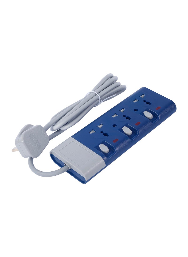 Clikon Clikon 2 Meter 3-Way Extension Socket - Premium Quality Design  - Image 3