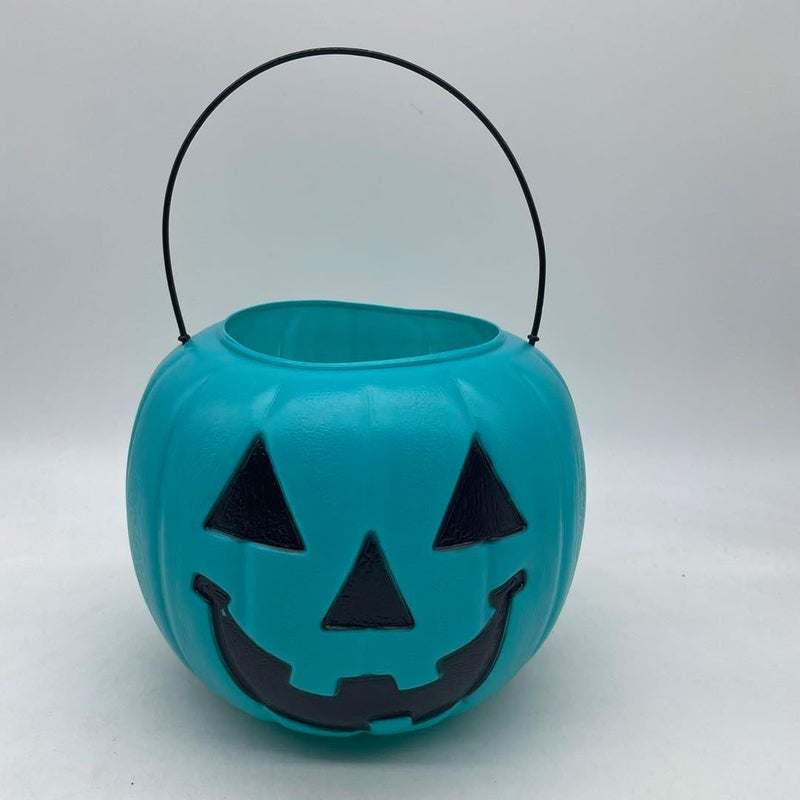 Carefully selected material Halloween Pumpkin Jack O Lantern Candy Bucket (Teal) Confirmed available stock