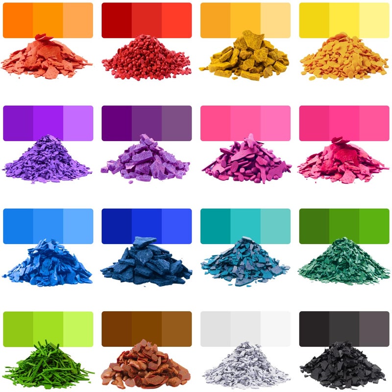 Candle Dye for Soy Wax Candle Making  16 HighConcentration Colors  Mix to Create Endless Shades