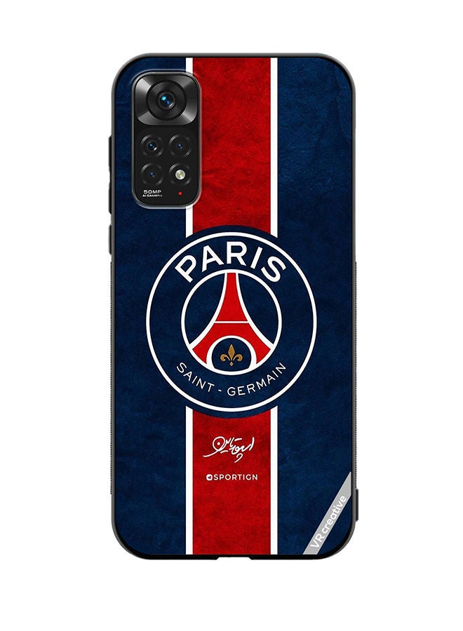 VR CREATIVE Protective Case Cover For Xiaomi Redmi Note 11 Paris Saint Germain Design Design Multicolour - Image 1