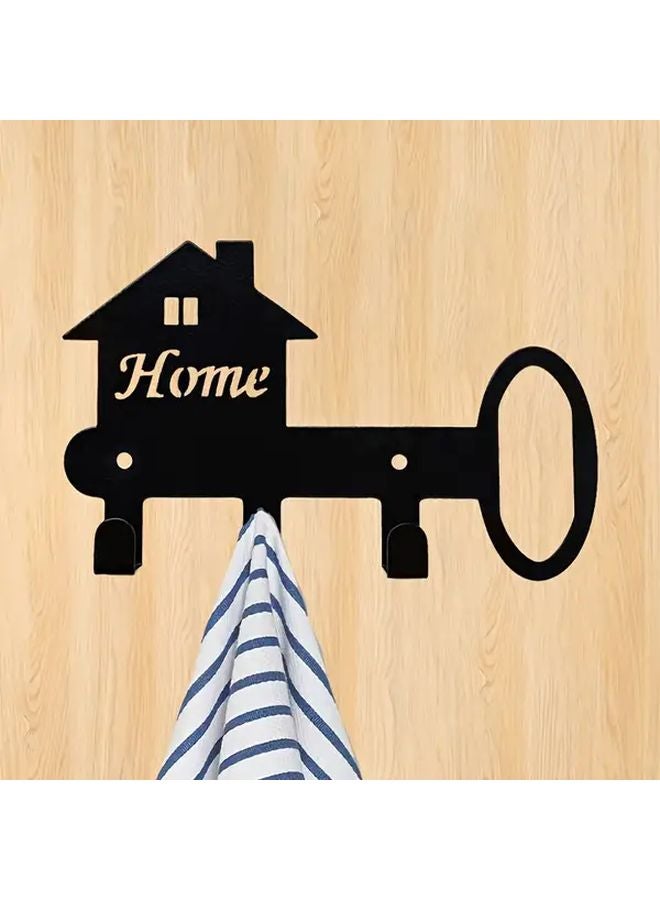 Model 004 Hook Metal Decorative Key Holder Wall Mounted For Keys Hats Clothes - Image 3