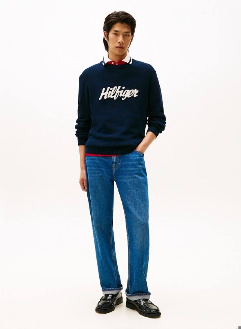 TOMMY HILFIGER Seasonal Graphic Pullover Sweater - Image 3