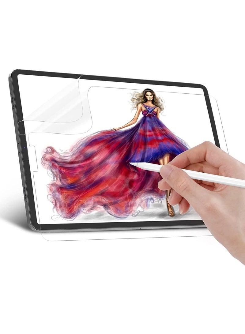 erorex 2 Pack Paper Feel Screen Protector For Ipad Pro 11 Inch 2022 2021 Matte Pet Film For Ipad Pro 11 Write And Draw Like On Paper Anti Glare Screen Protector Ipad Pro 11 Inch  - Image 1