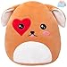 CozyWorld Valentines Puppy Dog Plush Stuffed Animals Squishy Original Heart Love You Dog Pillow Soft Cuddly Valentine Gifts for Kids Girls Girlfriend Boyfriend Mom Lover 115 Inch - Image 3
