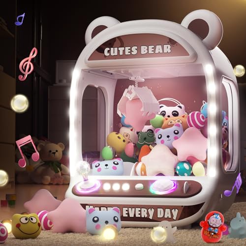 Skirfy Claws Machines for KidsUnicorns Toys for Girls Age 6Mini Vending Machines with Squishyes Fidgets ToysCandy Dispenser MachinesClaws Game New Years Birthday Gifts - Image 1
