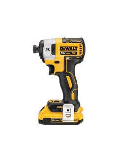 DEWALT 18V Compact Powerful Brushless 3 Speed Impact Driver Kit Yellow and Black 24.5 x 12 x 44 cm DCF887D2-GB  - Image 2