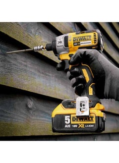 DEWALT 18V Compact Powerful Brushless 3 Speed Impact Driver Kit Yellow and Black 24.5 x 12 x 44 cm DCF887D2-GB  - Image 3
