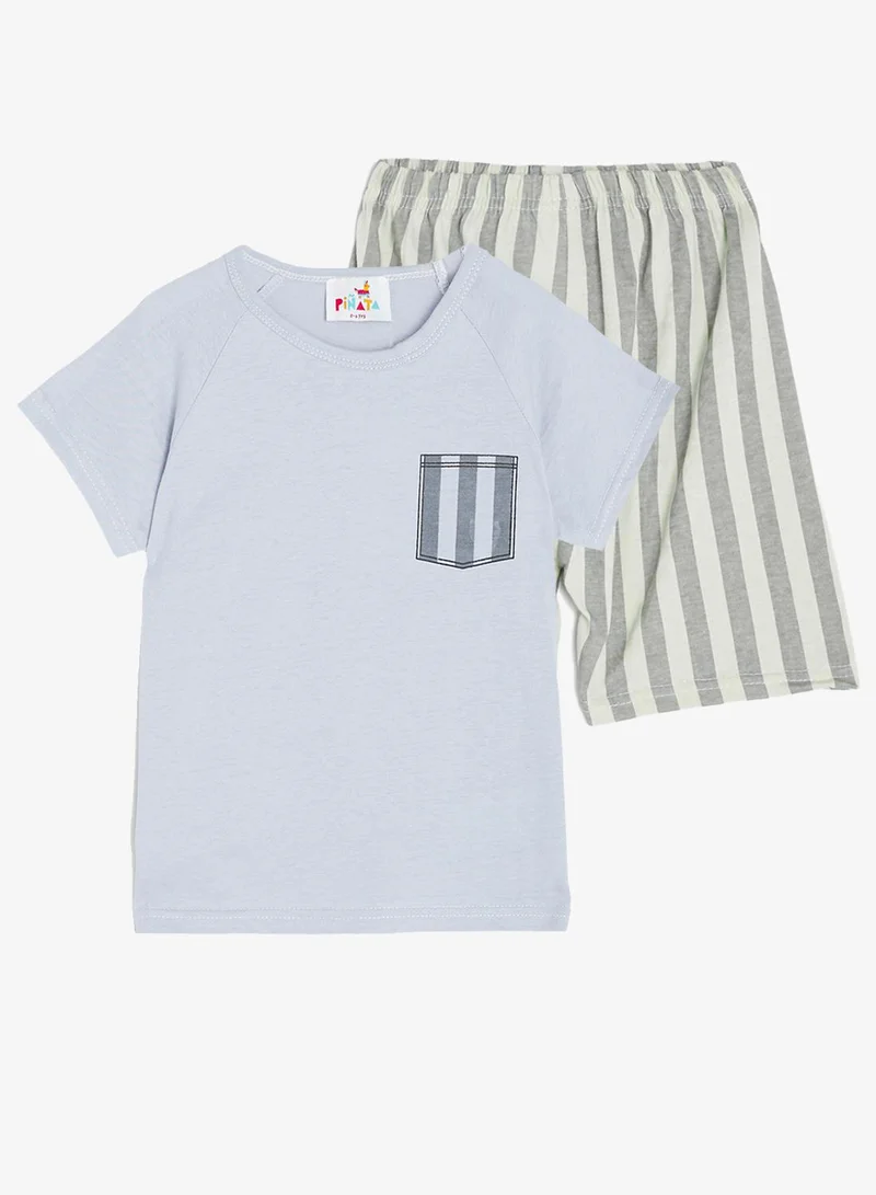 بنياتا طقم علوي قصير