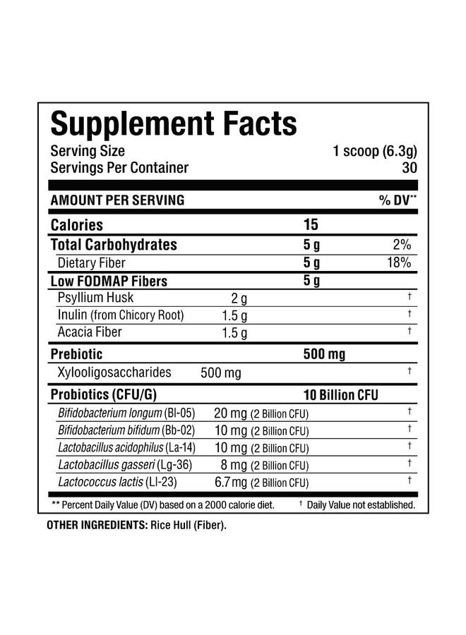 ALLMAX Naturals - FiberBiotix - Supports Gastrointestinal Health, Detoxification and Digestion for a Healthy and Happy Gut (189g, Unflavored) - Image 4