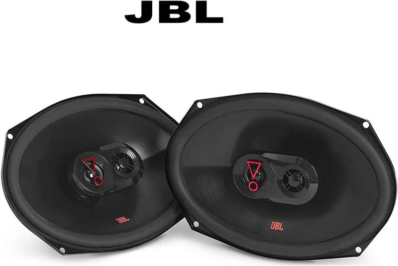 JBL Pair of Stage3 9637F 6" X 9" Three-Way Car Audio Speaker No Grill Bundle - Image 2