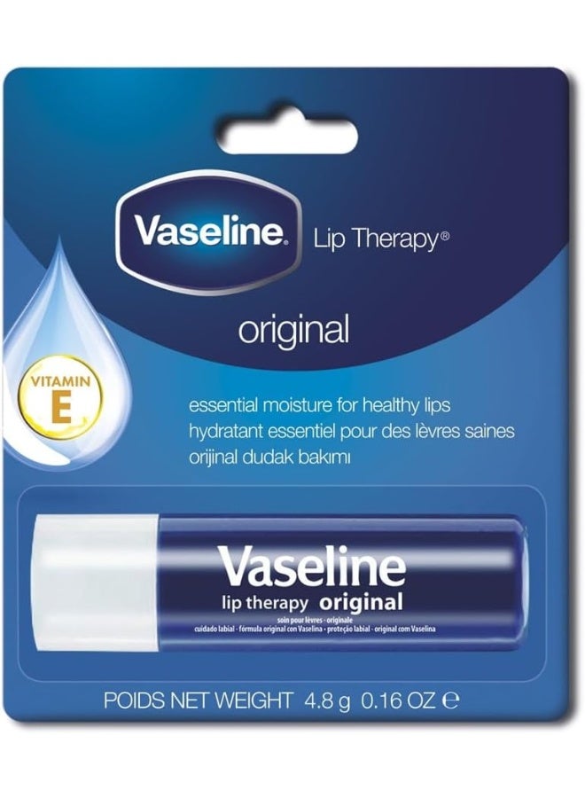 Vaseline بلسم شفاه فازلين الأصلي - 4.8 جرام - Image 1
