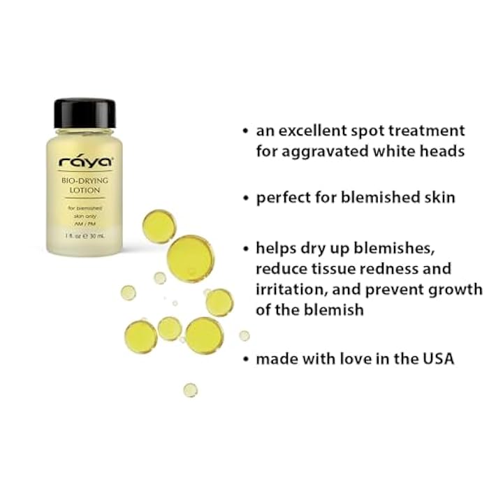 RAYA Bio-Drying Lotion (701) | Facial Spot Treatment for Break-Outs | Helps Dry Up White-Heads | Great for Over-Night Use - Image 4
