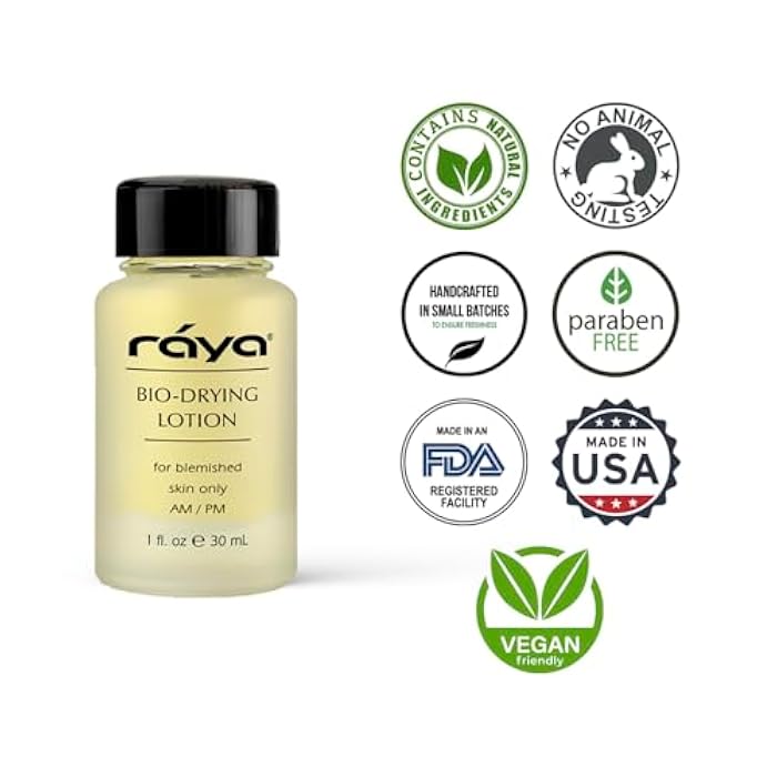 RAYA Bio-Drying Lotion (701) | Facial Spot Treatment for Break-Outs | Helps Dry Up White-Heads | Great for Over-Night Use - Image 5