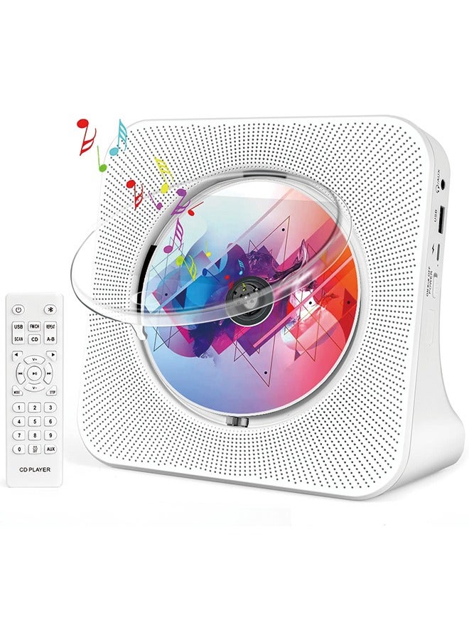 Generic Desktop CD player with speakers, CD players for home, Bluetooth ...