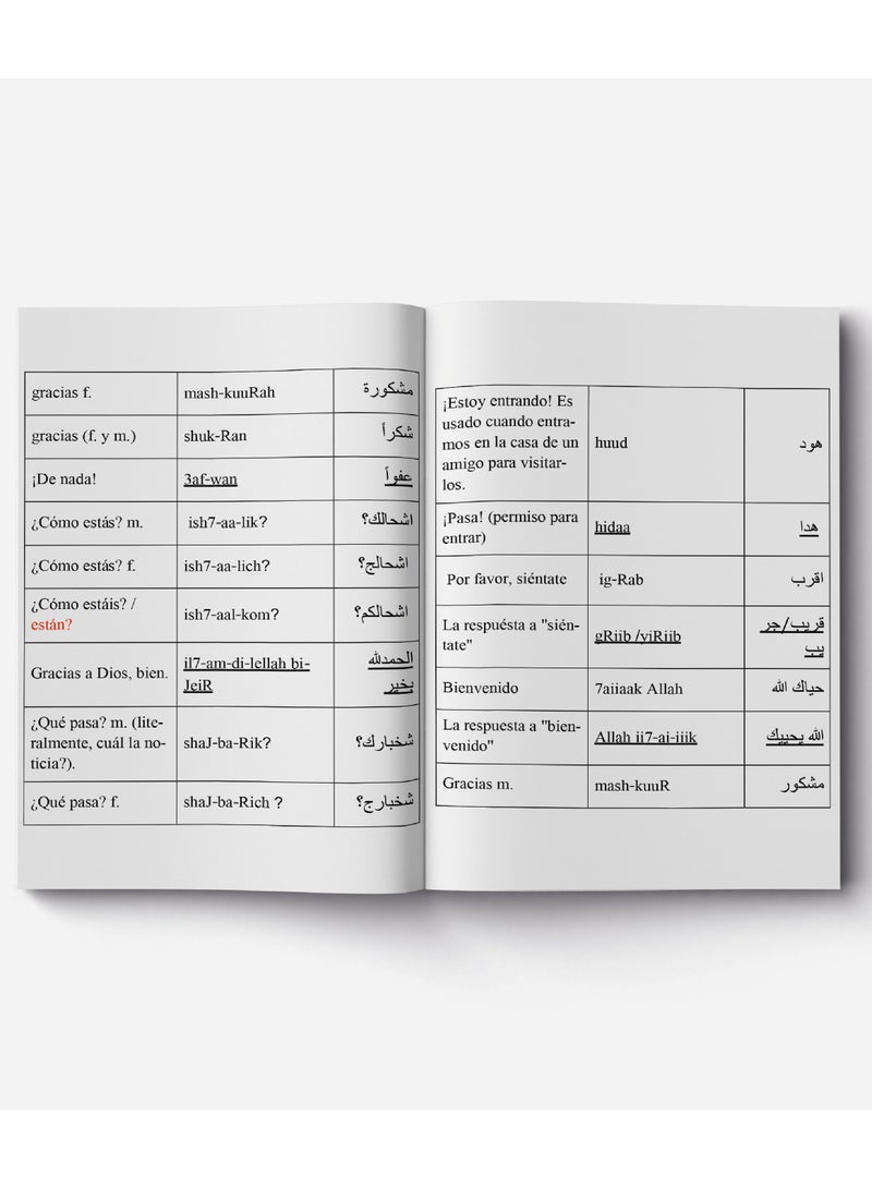 Spoken Emirati phrasebook-Spanish - Image 5