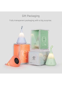 General Bluetooth Speaker, Wireless Speaker with Camping Lights, TWS, IP67 Waterproof, Party Speaker, 360° Surround Sound, Outdoor Lantern Speaker for Hiking, Camping, Travel Tresound Q Green  - Image 4