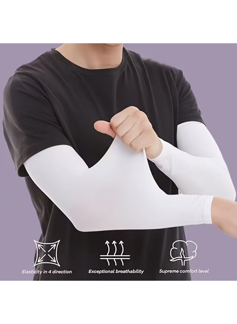 ZedForce 3 Pack (6 Sleeves) Cooling Arm Sleeves for Men & Women | UPF 50+ UV Sun Protection | Breathable, Quick-Dry, Stretchable Covers for Cycling, Golf, Sports & Work - Image 3