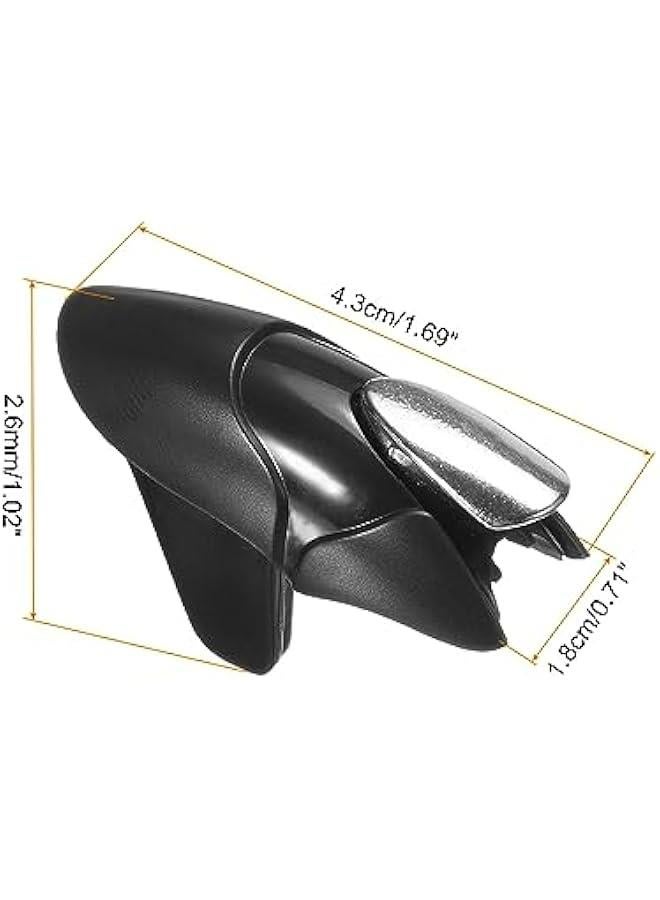 زوج من وحدات التحكم في الألعاب المحمولة للهواتف مقاس 4.7-6.5 بوصة عالية الحساسية باللون الأسود - Image 2