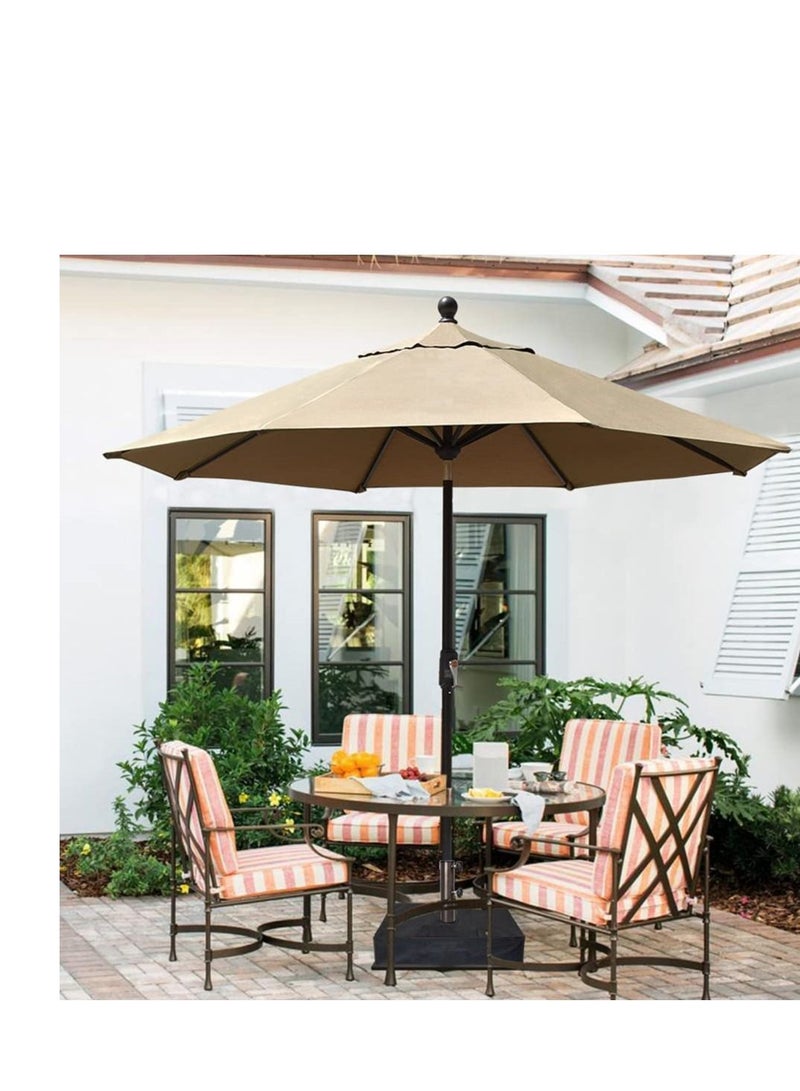 Y&D Umbrella Base Weight Bag with Larger Sand Opening-Up to 110 lbs-Square Waterproof Stand Weight Filled For Sand Outdoor Offset Cantilever or Standard Patio Umbrella Flagpole - Image 4