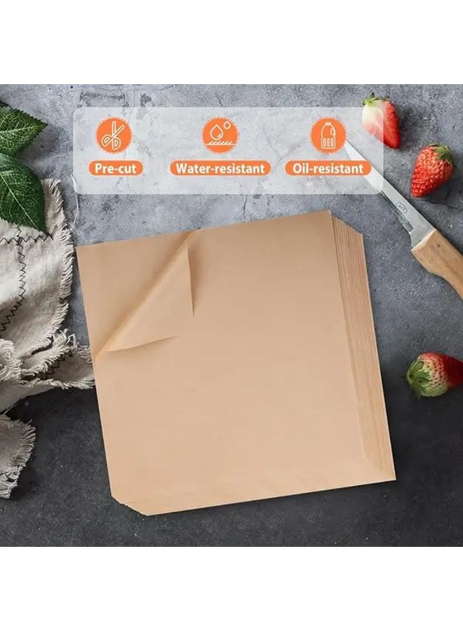 Pre Cut 9 8x9 8 Inch Non Stick Parchment Paper Squares 50 Sheets - Image 3