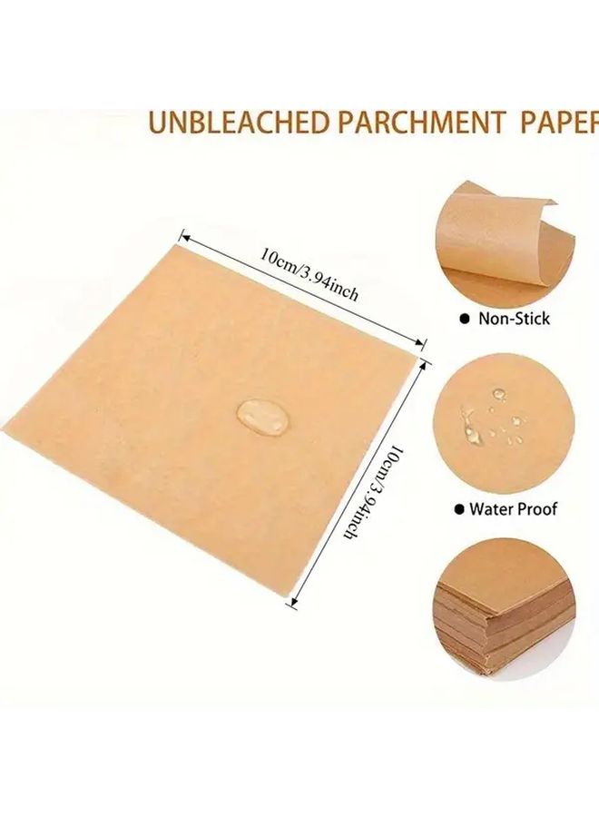 Pre Cut 9 8x9 8 Inch Non Stick Parchment Paper Squares 50 Sheets - Image 4