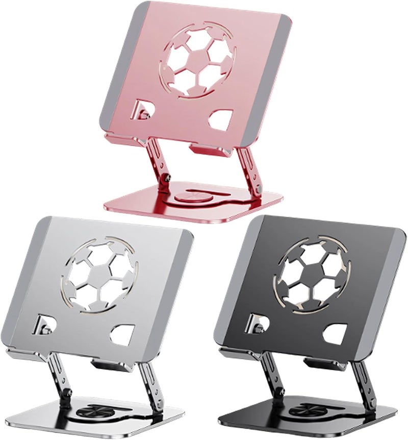 Adjustable Tablet Stand for Desk Metal Foldable Portable Holder Mount Cooling Computer Accessories Foldable Metal Cooling - Image 4