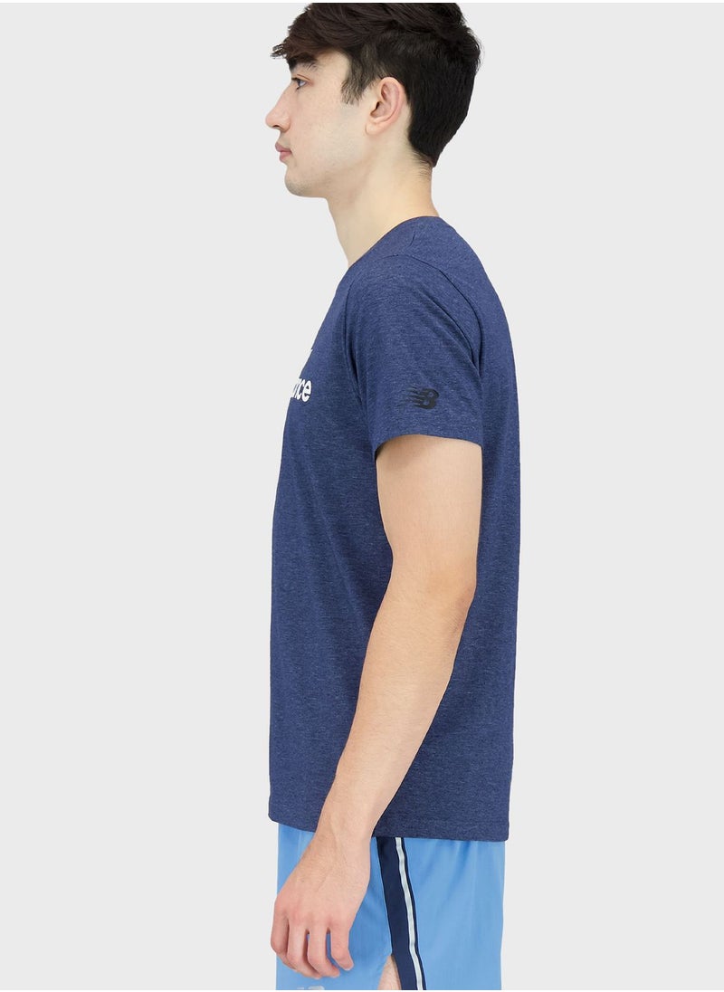 New Balance - Heathertech Graphic T-Shirt - Image 1