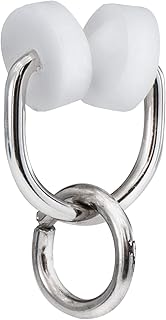 RecPro RV Nylon Wheel Carrier Ring for I Beam Track Curtain Rod (20) - Image 1