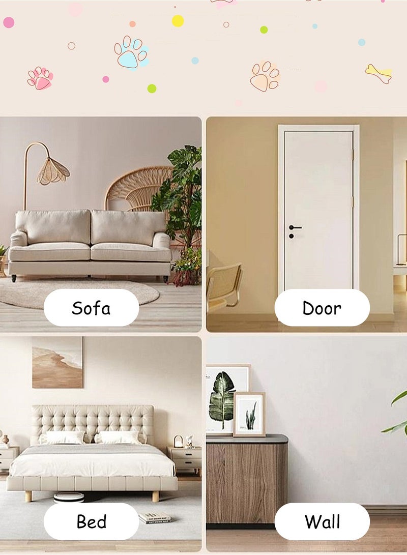 كيدل ملصقات تسلق القطط، ملصقات خدش القطط مقاومة للتآكل والخدش، ملصقات حائط متعددة الوظائف، ألواح تسلق وخدش القطط - Image 4