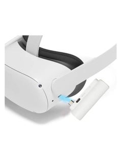 Capsule VR Power Bank for Oculus Quest 2 Ultra Lightweight Portable External Battery Pack Compatible with Oculus Elite Strap and Type-C Mobile Phones (White)