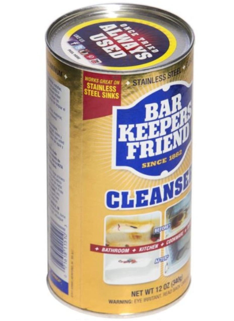 Bar Keepers Friend - Powdered Cleanser 340G - Image 1