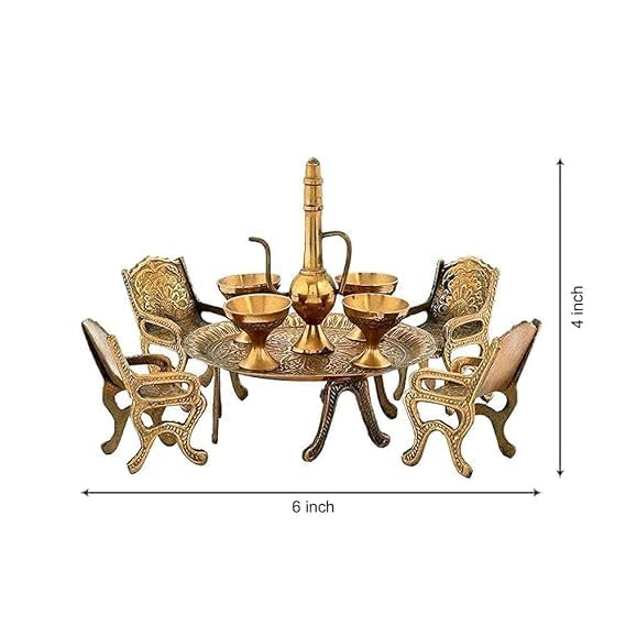 Craft Trade Brass Showpieces for Home Decor Living Room Decorative Items for Home Decor Items (4 Inch) - Image 3