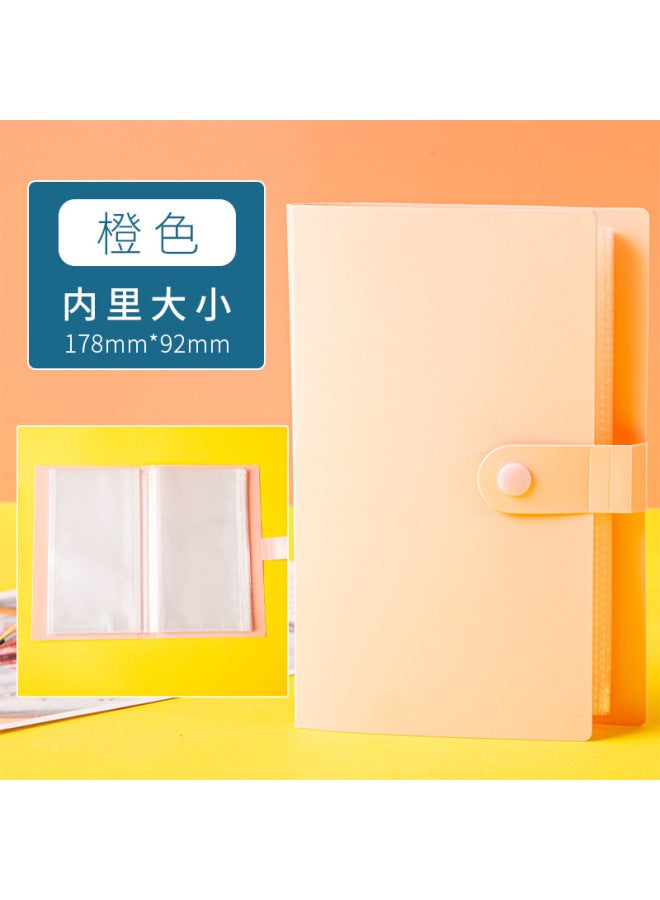 Olga Portable Banknote Collection Book Coin Collection Book Commemorative Banknote Coin Collection Box Banknote Protection Bag - Image 1