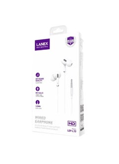 Lanex Wired Headphone, White - LEP-L10 - pzsku/Z39745B81FB5BB265440EZ/45/_/1739738449/ee95bd8b-c332-48df-b8bf-1e603a419059