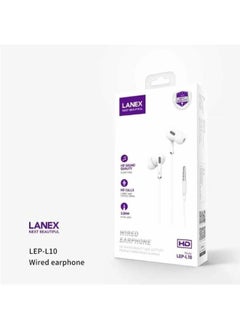 Lanex Wired Headphone, White - LEP-L10 - pzsku/Z39745B81FB5BB265440EZ/45/_/1739738450/bc0b560a-2f37-4960-afb3-9ab329d6a799