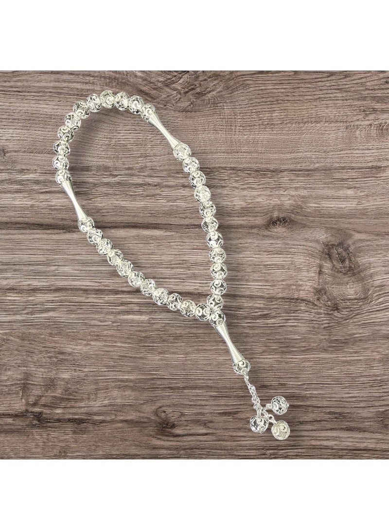 i diD Premium Prayer Mat for Adults, Ultra-Sot with thickness 2 CM, very comfortable for knees and forehead, anti-slip, with an elegant Islamic design, with a rosary and an authenticated copy of the Holy Quran, giving you a sense of comfort and reverence, Elegant Muslim Gift for Hajj, Ramadan, and Eid or any Event - Image 3