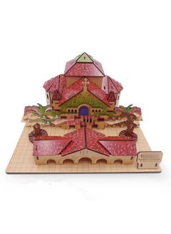 LELE BROTHER 3D Puzzle Wooden Assembly Simulation Building Model 